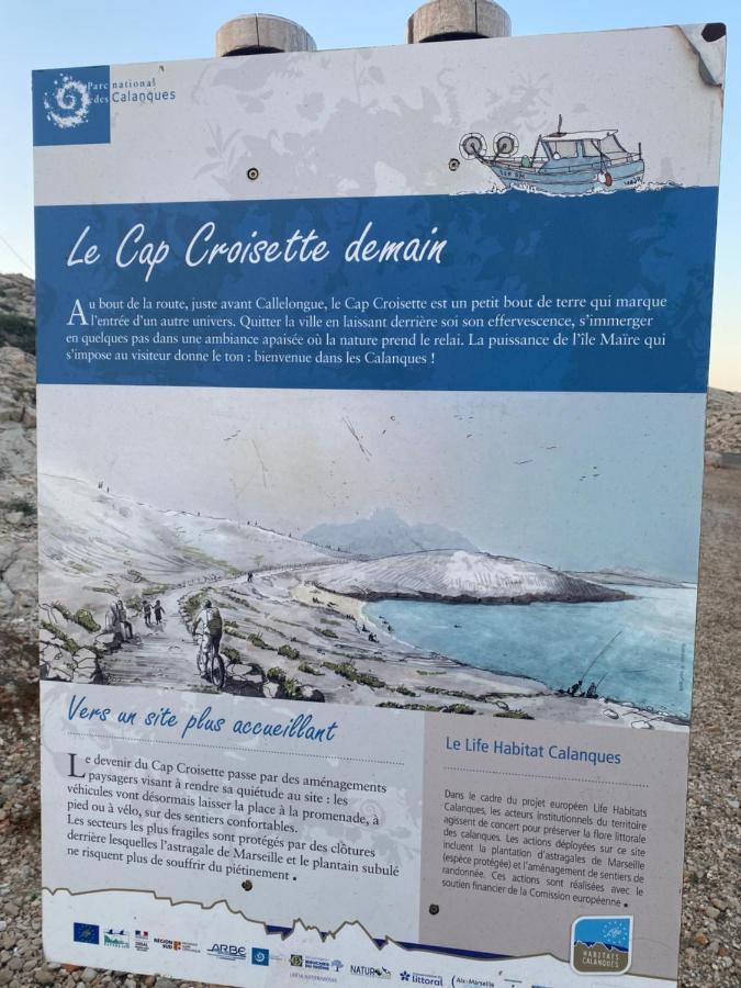 Au Coeur Du Parc National Du Massif Des Calanques, La Flibuste Des Goudes, Maison 2 Chambres, Climatisee, Jardins, Solarium, Proche Plage, Large Vue Mer Marsilya Dış mekan fotoğraf
