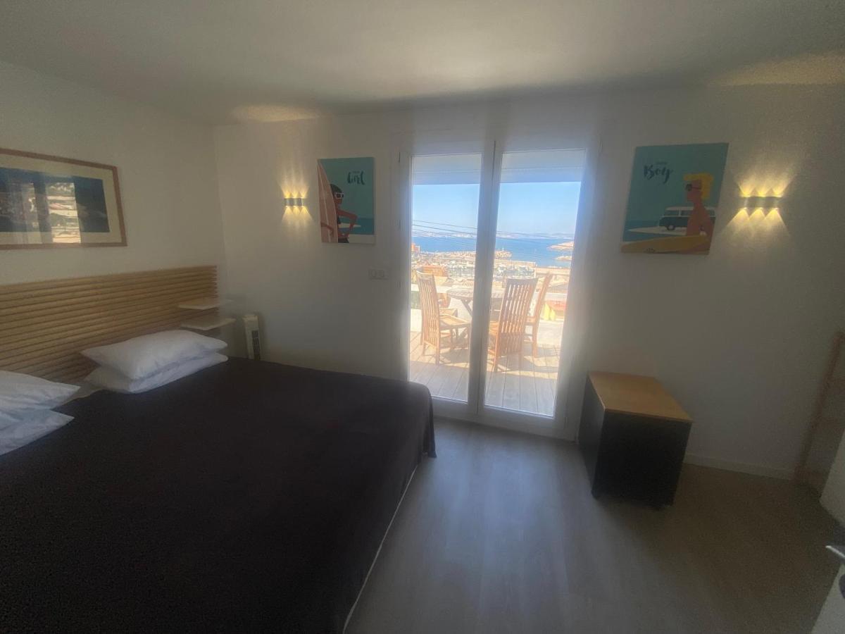 Au Coeur Du Parc National Du Massif Des Calanques, La Flibuste Des Goudes, Maison 2 Chambres, Climatisee, Jardins, Solarium, Proche Plage, Large Vue Mer Marsilya Dış mekan fotoğraf