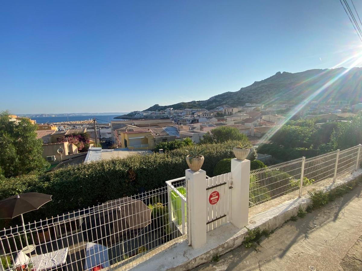 Au Coeur Du Parc National Du Massif Des Calanques, La Flibuste Des Goudes, Maison 2 Chambres, Climatisee, Jardins, Solarium, Proche Plage, Large Vue Mer Marsilya Dış mekan fotoğraf