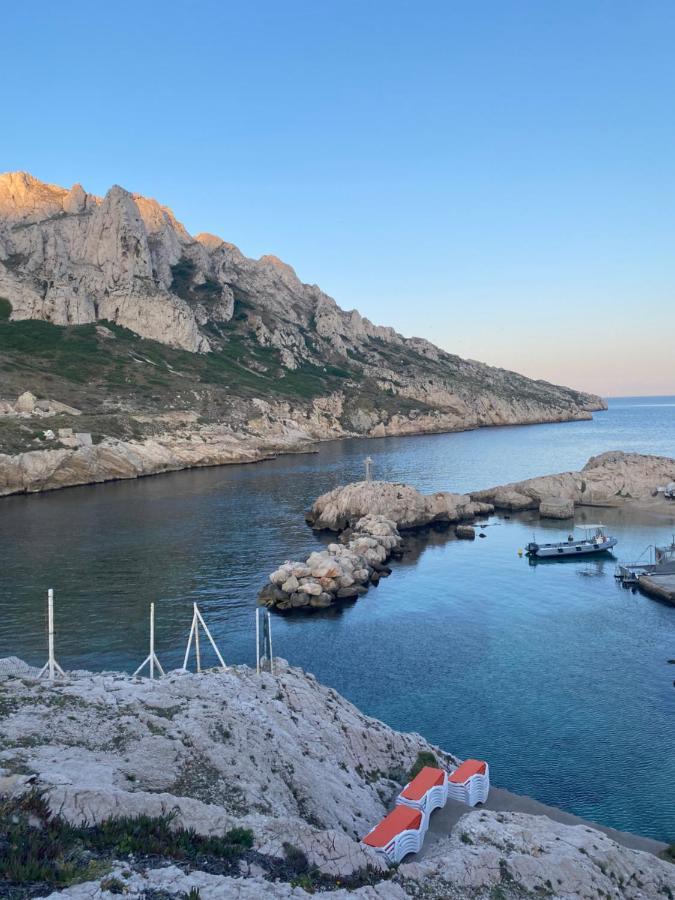 Au Coeur Du Parc National Du Massif Des Calanques, La Flibuste Des Goudes, Maison 2 Chambres, Climatisee, Jardins, Solarium, Proche Plage, Large Vue Mer Marsilya Dış mekan fotoğraf