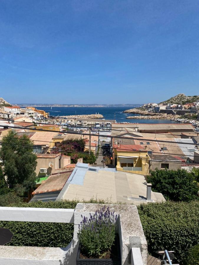 Au Coeur Du Parc National Du Massif Des Calanques, La Flibuste Des Goudes, Maison 2 Chambres, Climatisee, Jardins, Solarium, Proche Plage, Large Vue Mer Marsilya Dış mekan fotoğraf