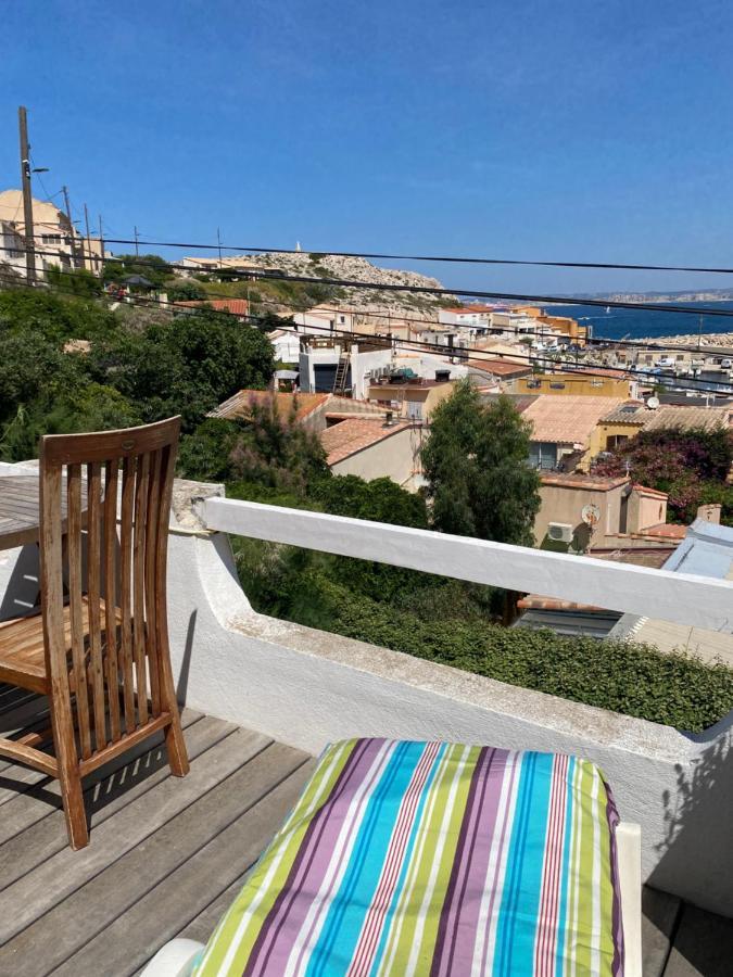 Au Coeur Du Parc National Du Massif Des Calanques, La Flibuste Des Goudes, Maison 2 Chambres, Climatisee, Jardins, Solarium, Proche Plage, Large Vue Mer Marsilya Dış mekan fotoğraf