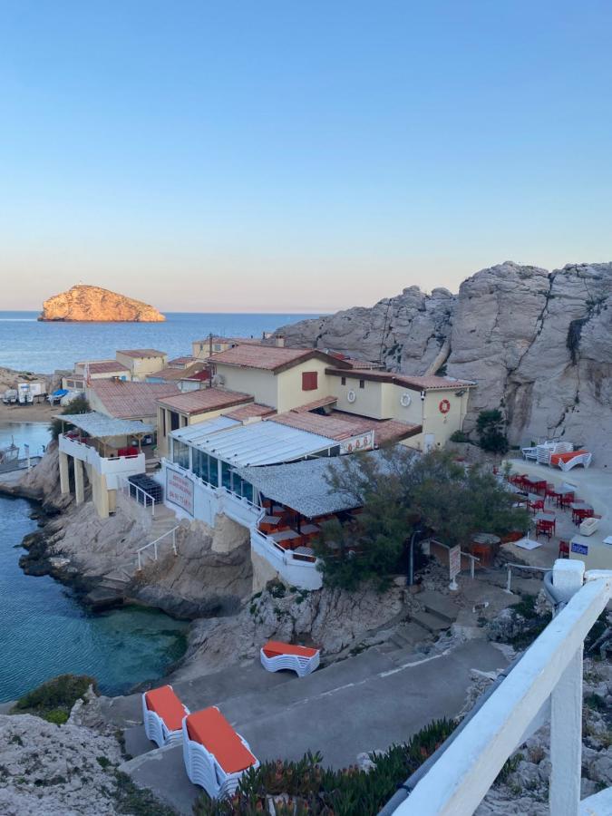 Au Coeur Du Parc National Du Massif Des Calanques, La Flibuste Des Goudes, Maison 2 Chambres, Climatisee, Jardins, Solarium, Proche Plage, Large Vue Mer Marsilya Dış mekan fotoğraf