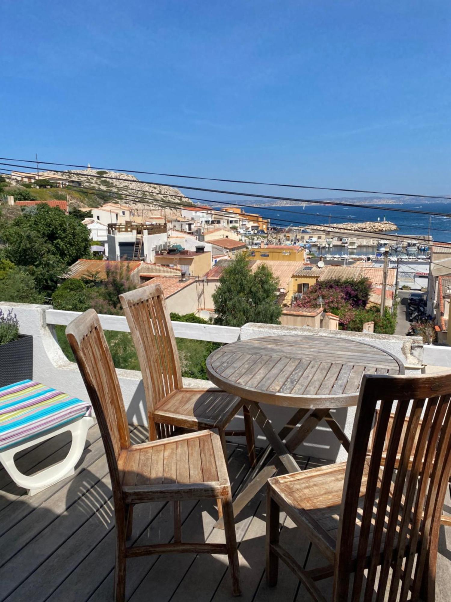 Au Coeur Du Parc National Du Massif Des Calanques, La Flibuste Des Goudes, Maison 2 Chambres, Climatisee, Jardins, Solarium, Proche Plage, Large Vue Mer Marsilya Dış mekan fotoğraf