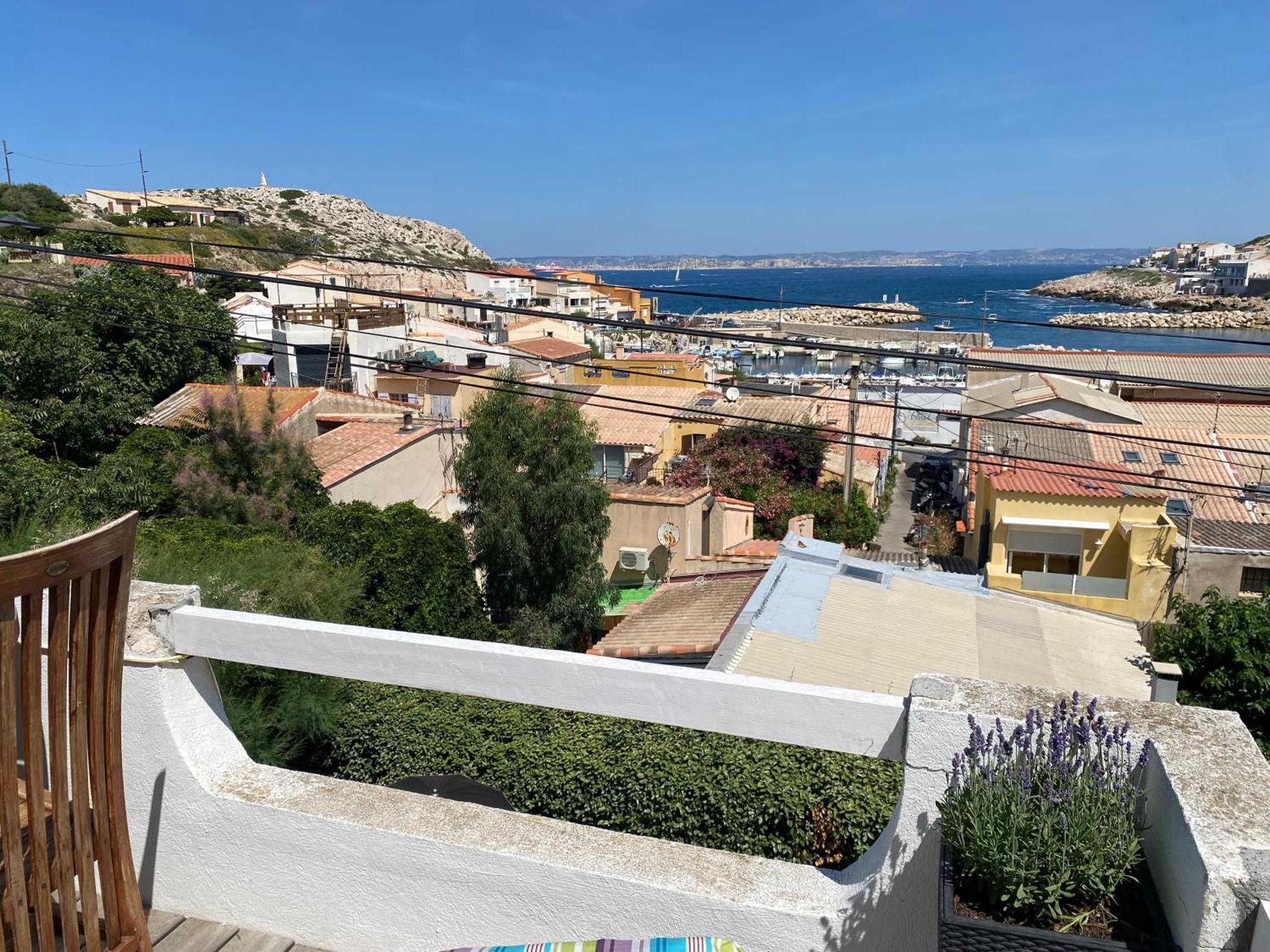 Au Coeur Du Parc National Du Massif Des Calanques, La Flibuste Des Goudes, Maison 2 Chambres, Climatisee, Jardins, Solarium, Proche Plage, Large Vue Mer Marsilya Dış mekan fotoğraf